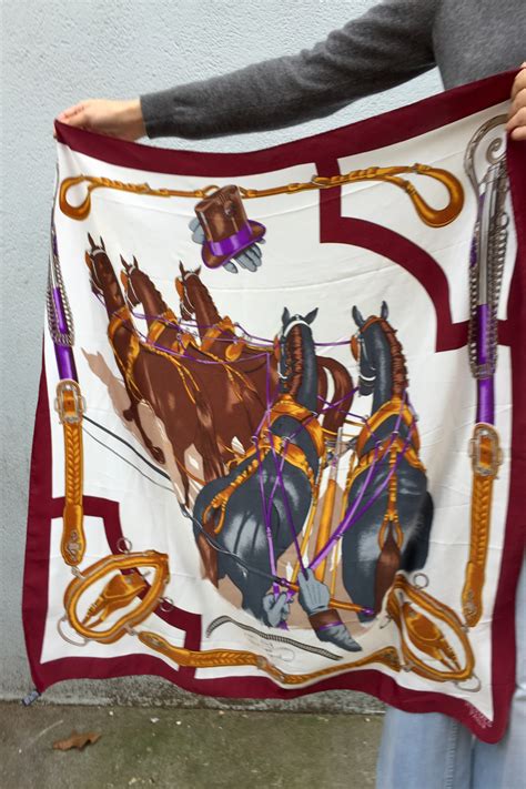 hermes horse scarf silk|hermes equestrian silk scarf.